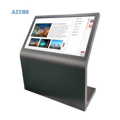 China L Design OEM ODM WIFI 4G Multi Floor Stand Digital Signage Kiosk LCD Touch Screen Information Totem Advertising Player for sale