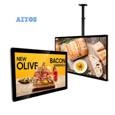 China 17 Years Factory Wholesale High Quality HD Digital Advertising Video Signs Player Indoor Display Digital LCD Restaurant Menu for sale