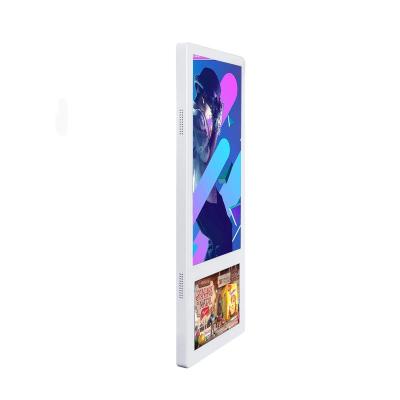 China Indoor hot sale factory wholesale price 18.5 inch elevator lcd advertising screens show ultra-thin elevator advertising screen for sale