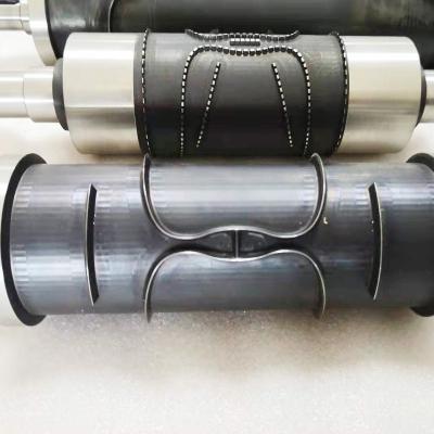 China Paper Cup Industry Roller Custom Logo Replaceable Knurled Rollers for sale