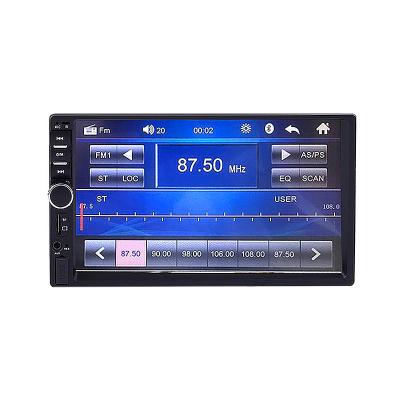 China 7018 Screen Touch Screen Phone Stereo HANDS-FREE Fm/mp3/mp4/audio/video/usb Radio In Dash Car Auto Radio Player for sale