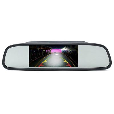 China Hot Selling Double Lens Car DVR Rear View Camera Car Stereo Rearview Mirror NEW Dual Camera DVR 4.3 Inch HD Wide Screen for sale