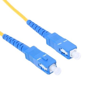 China FTTH/FTTx Network Factory Manufacturing Singlemode SC-SC LSZH Cable Fiber Optic Patch Cord for sale