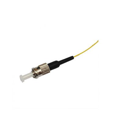 China FTTH Manufacturing Customized 0.9mm ST Singlemode Fiber Optic Pigtail for sale