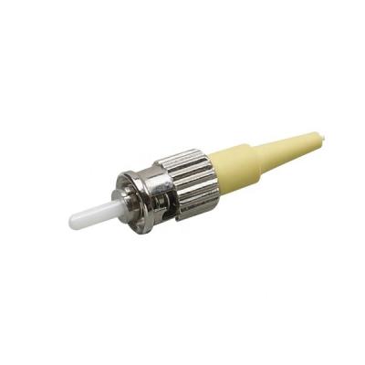 China FTTH Network Good Quality Product FTTxFTTB SM/MM 0.9mm/2.0mm/3.0mm ST Fiber Optic Connector for sale