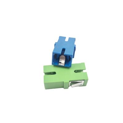 China Hot Selling FTTH / FTTx Singlemode Product Simplex SC Shutter Internal Fiber Adapter for sale