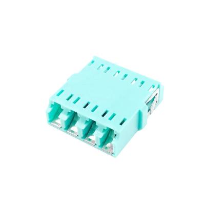 China New Design LC Quad FTTH/FTTx Quad Shutter Auto Fiber Optic Shutter Adapter for sale