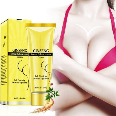 China Breast Enhancers Wholesale Private Label Organic Vegan Ginseng Size Up Instant Breast Tightening Reducing Enhancement Cream Breast for sale