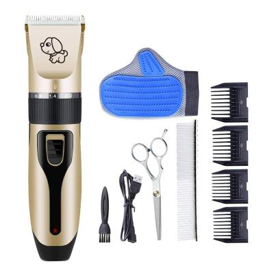 China Stocked Professional Pet Groomer Dog Grooming Clippers Kit Animal Hair Cutting Machine for Pet Hair Set for sale