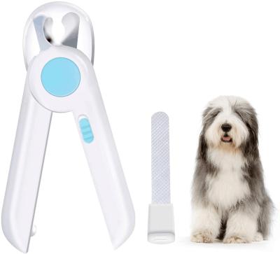 China LED Pet Cat Dog Nail Clipper Safe Viable Protector and Trimmer with Quick Sensor for sale