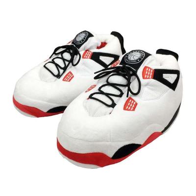 China Jordan Anti-Static Quick Fluffy Indoor Slippers Plush Shoes Delivery Soft Fluffy Puffy Puffy Sneaker Slippers for sale