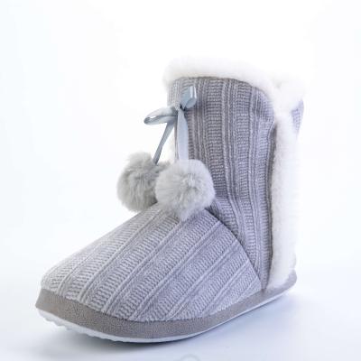 China Newest Design Anti-odor Faux Fur Women Indoor Winter Ladies Indoor Boots Shoes Snow Ladies Indoor Boots for sale