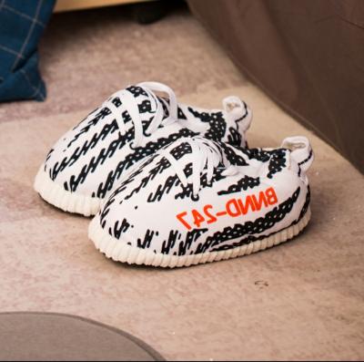 China New styles anti-static relieve yeezy slides spoof unisex women slippers for sale