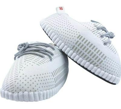 China Wholesale anti-static plush sneaker brand yeezy slippers for indoor bedroom for sale