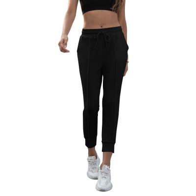 China Wholesale QUICK DRY cheap women's yoga joggers workout sports tracksuit refines sweat pan for sale