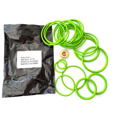 China Industrial custom labeling petroleum gas ect SHQN hardness types rubber seal kits for oil and gas filed gaskets for sale