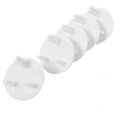 China British Standards Non-Toxic and Odorless Baby Plug Proofing Covers White Outlet Covers Safety Plug Covers Protectors Child Proof Electrical Protector for sale