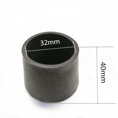 China Furniture Pads 32mm Black Rubber Round Leg Tilts Shelf Caps Floor Protectors Garden Indoor Home Outdoor Office Patio Rubber Feet for sale