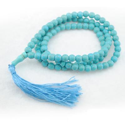 China Islam Turquoise Rosary Bracelet 6mm CLASSIC Muslim Rosary Beads Tasbih Wholesale for sale