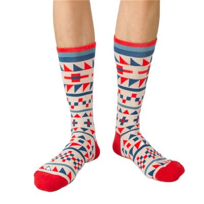 China Anti-Fault Socks Custom Manufacturer Cotton Print Socks With Logo Soft And Comfortable Custom 3D Printed Jacquard Fashion Unisex Socks for sale