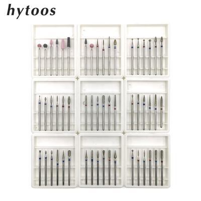 China HYTOOS 6Pcs Diamond Nail Drill Bit Set Nail 3/32