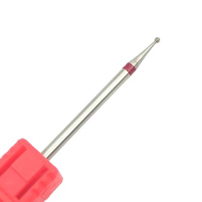 China Nail Drill Machine HYTOOS 1.0mm Ball Diamond Nail Drill Bit 3/32