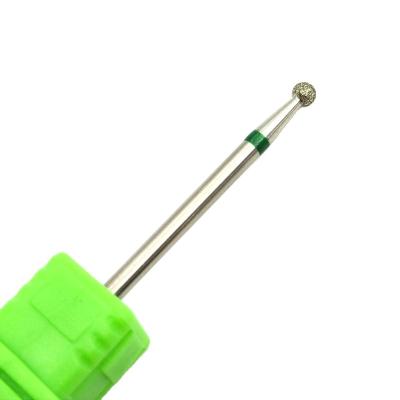 China Nail Drill Machine HYTOOS 2.3mm Ball Diamond Nail Drill Bit 3/32