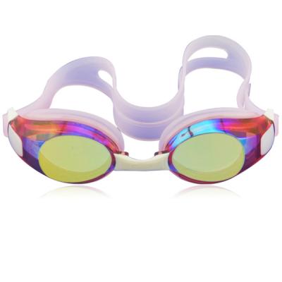 China Professional adult swim goggles with PC and Anti-Fog lens for sale