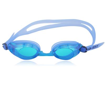 China high grade silicone adult swimming goggle with anti-fog for sale