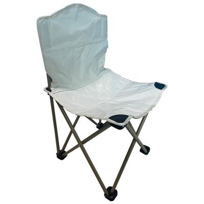 China Heavy Duty Lightweight Outdoor Metal Iron Folding PANEL Furniture Industrial Camping Chair For Beach Fishing Hiking for sale