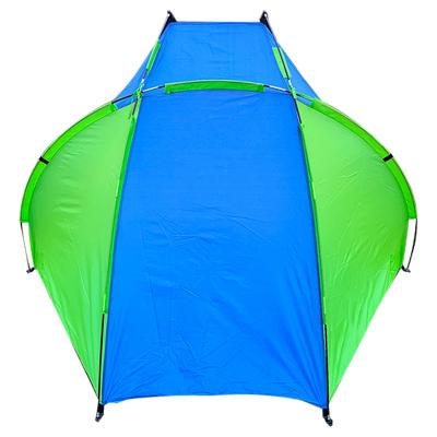 China Straight Tethering Type Optional Adults Children Outdoor Activities Camping Fishing Hiking Picnic Traveling Sun Shelter 1-2 Person Pop Up Beach Tent for sale