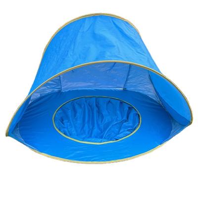 China Quick to open and easy to pack fast opening 190T automatic polyester fishing beach tents with outdoor automatic window tent for sale