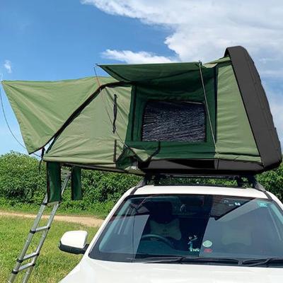 China Camouflage Field Game/Heavy Duty Wholesale Campers Camouflage Field Game Tent Fast Automatic Opening Aluminum Roof Tent for sale