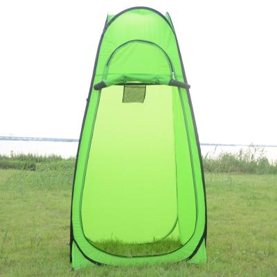 China Straight Tying Type Easy Installed Foldable Portable Outdoor Sturdy Changing Room Light Weight Pop Up Privacy Shower Tent For Camping for sale