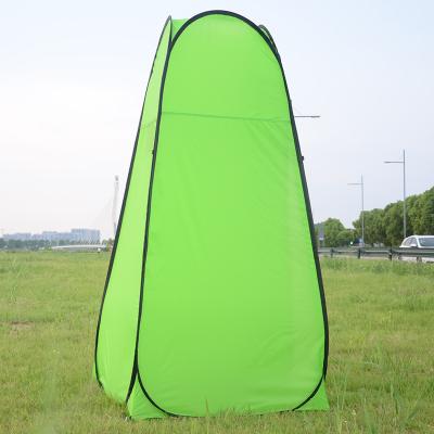 China Straight tie type single oversized outdoor straight tie type camping changing room privacy shelter shower factory supply portable tent for sale