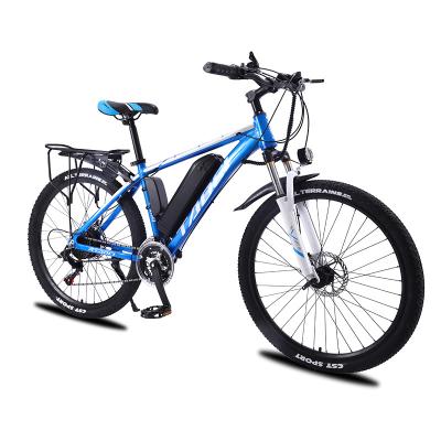 China Good Price 36V 350W Aluminum Alloy Electric Bicycle With Lithium Battery 13Ah 26 Inch 27 Speed ​​Electric Mountain Bike for sale