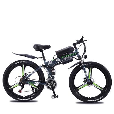 China 350w 36v 13ah Carbon Steel Electric Bicycle Electric Mountain Bike 26 Inch E Bike Electric Bike for sale