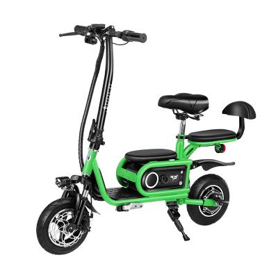 China Unisex ebike 10inch 48V 10ah folding electric bike bicycle cheap mini e pocket electric bike for sale