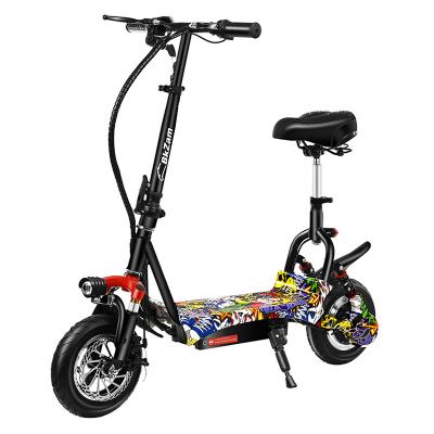 China Newest style unisex electric scooter with seat 500w big motor adult e-scooter off road scooter for sale