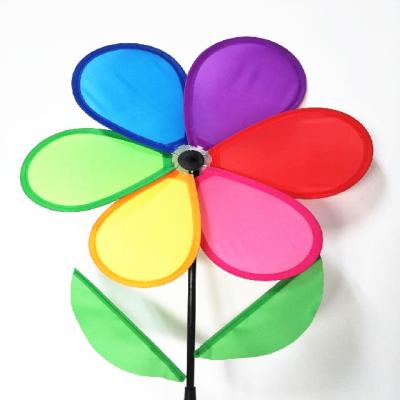 China Decorative Fower Garden Wind Spinners Spinner Sun Toy for sale