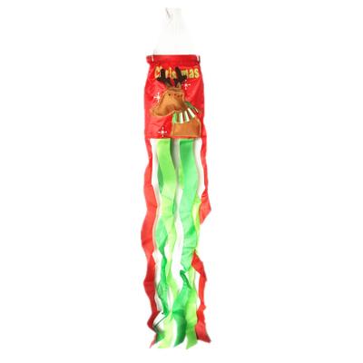 China Decorative Garden Ornament Christmas Party Windsock Spinner Pattern for sale