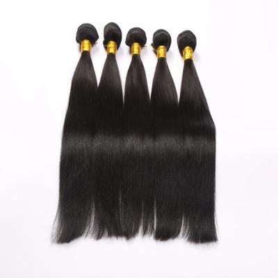 China 20 Inch Alibaba Body Wave Color Virgin Straight Natural Hair Weft Brazilian Human Hair Weave for sale