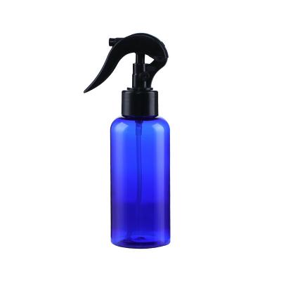 China 200ml Plastic Round Pet Trigger Sprayer BottleSpray Bottle Cosmetic Blue Plastic Refillable for sale