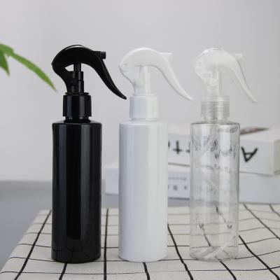 China Personal Care Clear Black White Plastic PET Cleaning Liquid Trigger 150ml 250ml Spray Detergent Bottle for sale