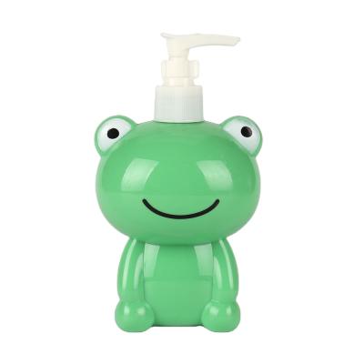 China Wholesale 350ml 10oz Cartoon Animal Shape Baby Shampoo Bottle Cosmetic Empty Plastic Container Body Wash With Lotion Pump for sale