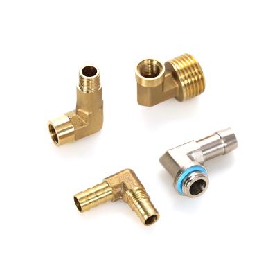 China OEM Custom Size Threads Elbow Fitting Male Female Brass Pipe Burr Elbow Fitting For Pipe Rubber Reducing for sale