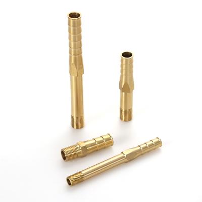 China All Kinds Of Custom Size Brass Mold Cooling Joint Brass Quick Extension Adapter For Injection Molding Equal for sale