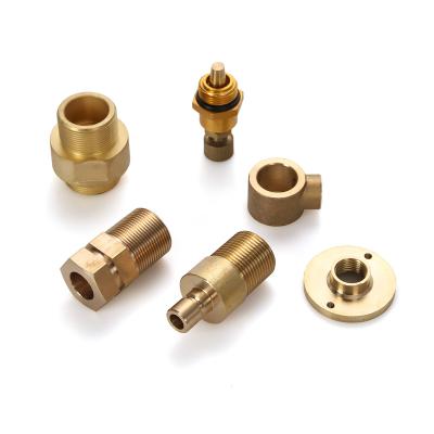 China Custom Brass Parts Aluminum Machining Service Metal Products Turning Milling Stamping Knurled Drilling OEM Service for sale