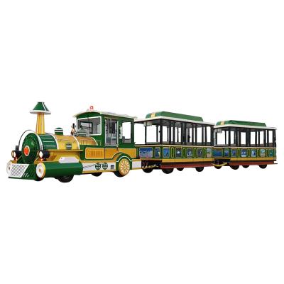 China Outdoor Theme Park Family Rides Train Ride Amusement Park Tourist Train For Sale for sale