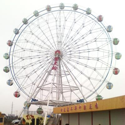 China Theme Park Theme Park Equipment Amusement Rides 42m Ferris Wheel Rides For Sale for sale